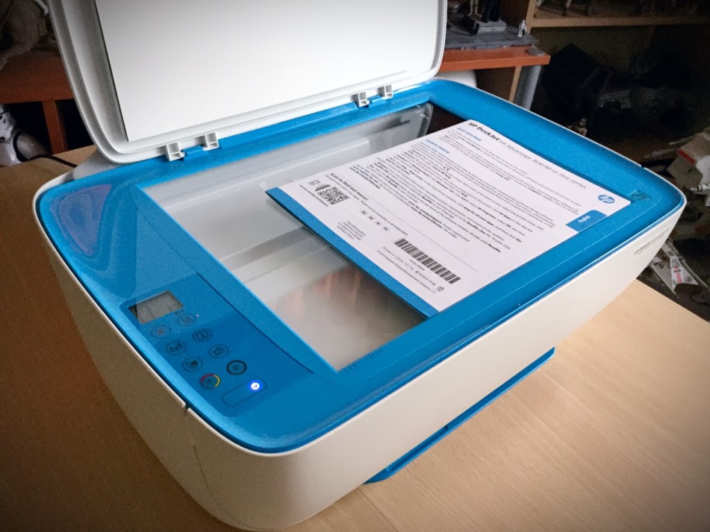 Unboxing An HP DeskJet 3635 Ink Advantage - A Mom's All-In-One Printer