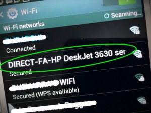 HP DeskJet 3635 Wifi Direct