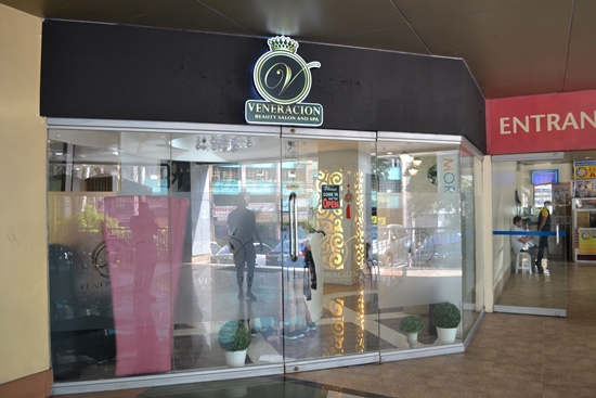 Entrance of Veneracion Beauty Salon and Spa