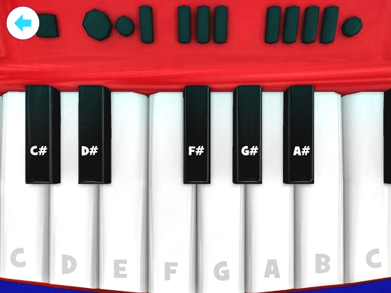 Happy Studio lets you play as a musician. You can tap on the musical keyboard keys to make your own music or play a musical game.