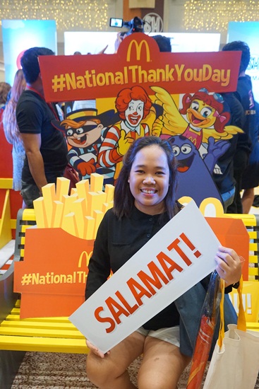 SM McDonald’s Caravan National Thank You Day