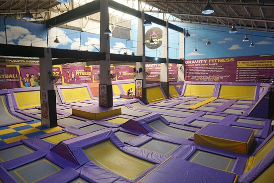 The Trampoline Park before the event, address: The Portal,, Mayflower Street, Greenfield District, Mandaluyong, 1550 Metro Manila