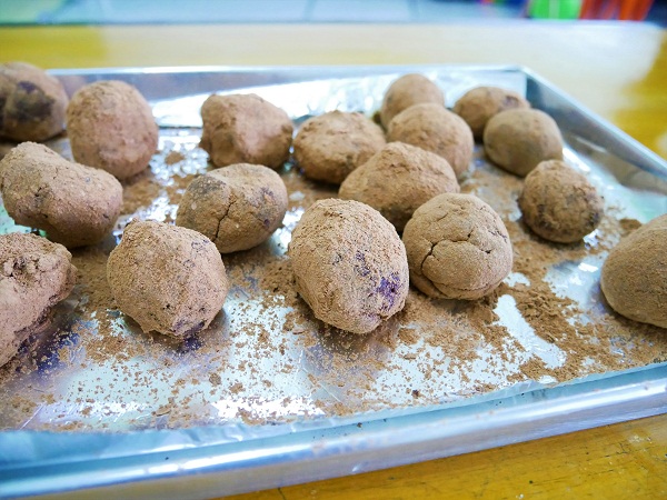 Chocolate Mashed Potato Truffles