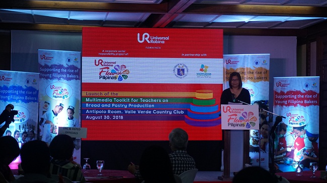 Media launch of the multimedia toolkit for teachers on Bread and Pastry Production, Valle Verde Country Club