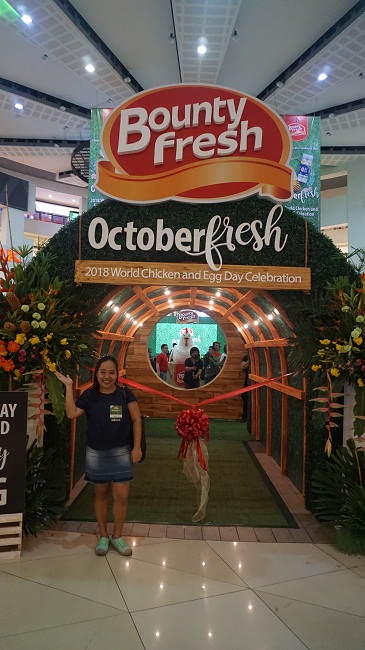 Was one of the early birds of Bounty Fresh Octoberfresh event last Oct 12 at Trinoma Activity Center