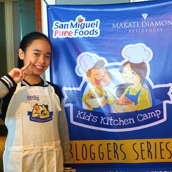 Graduate of Kid's Kitchen Camp Bloggers' Kids Series
