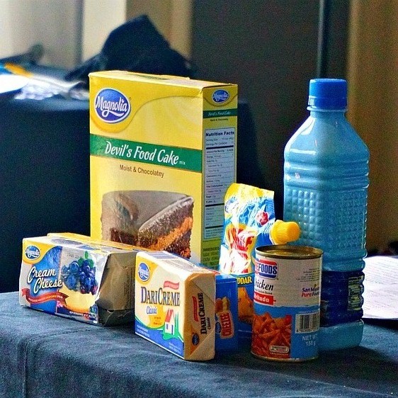 Some of the ingredients used in the Kids Kitchen Camp