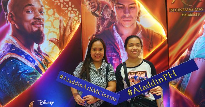 Advanced screening of #AladdinAtSMCinema SM Megamall IMAX 3D