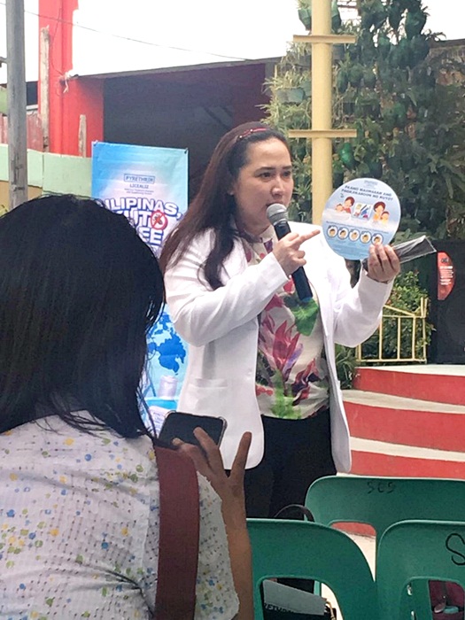 Dermatologist Dr. Ria Valdez led the talk about the proper prevention for head lice infestation and debunked several misconceptions surrounding it. 