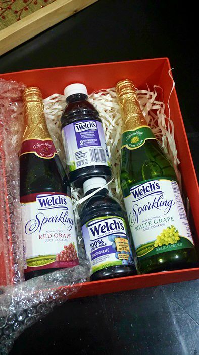 Bottles of Welch's Sparkling Juice Cocktail - Great gift idea