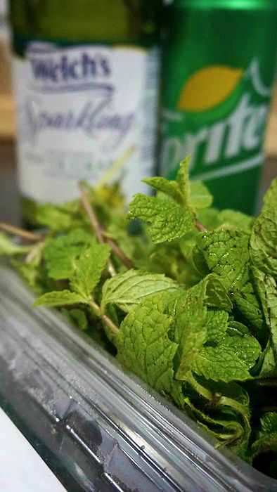 Love to drink mocktails with mint leaves, I even eat them!