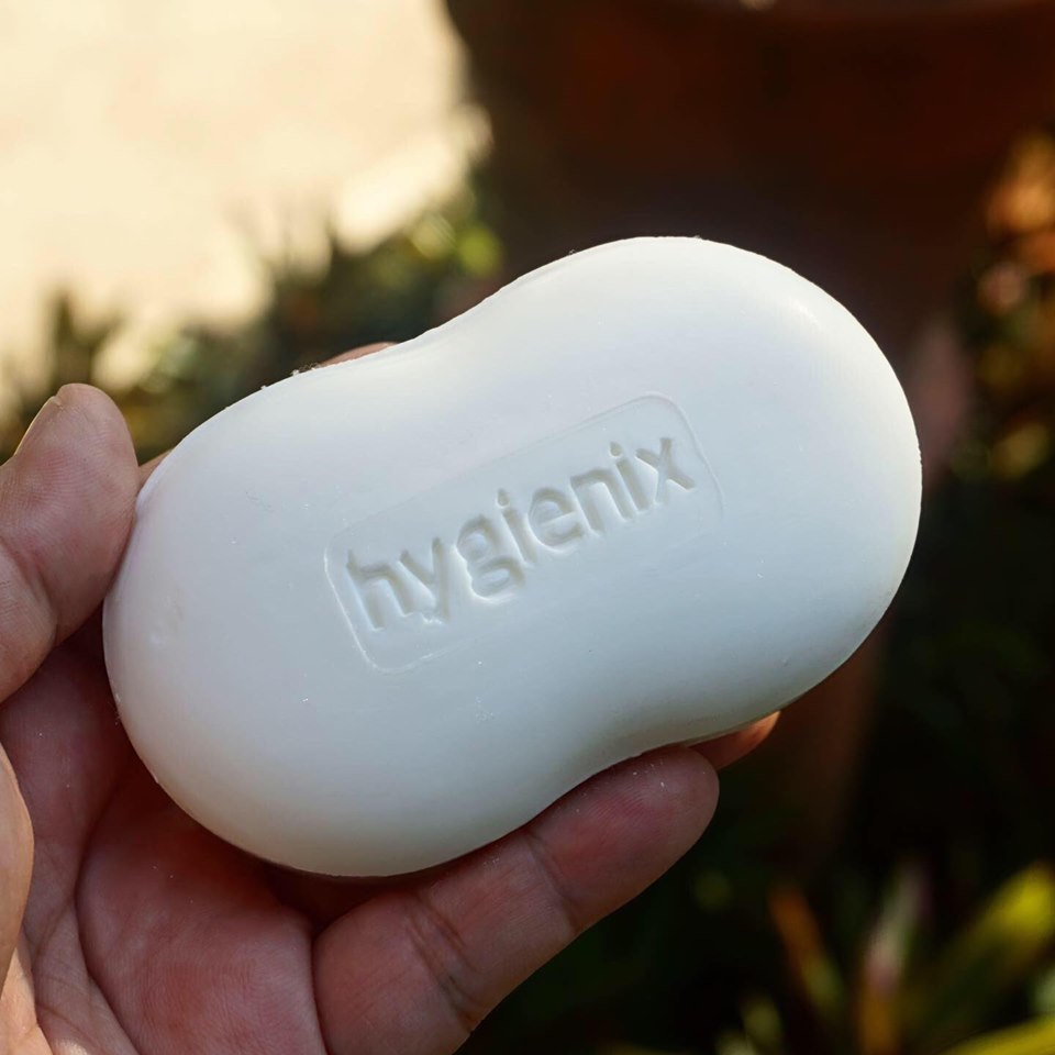 Hygienix soap doesn't dry up the skin and smells so good!