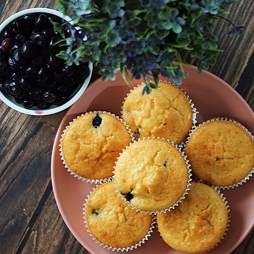 My lovely blueberry muffins! 
