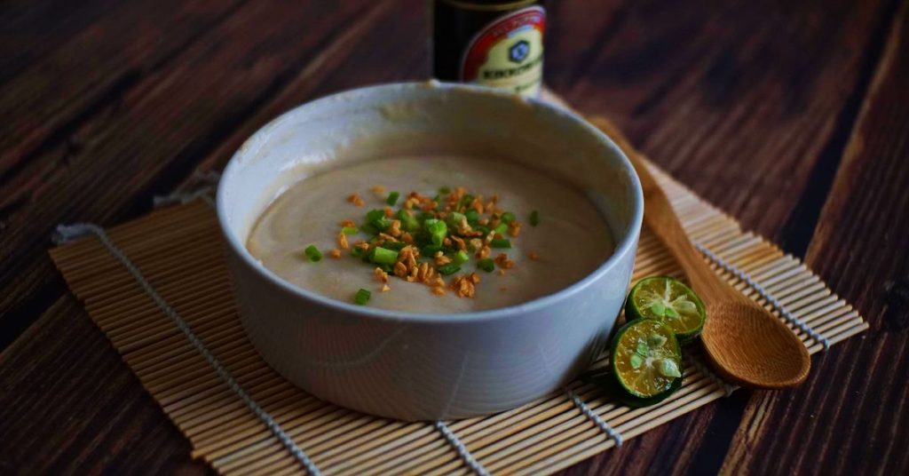 Brown Rice Instant Beverage made into congee