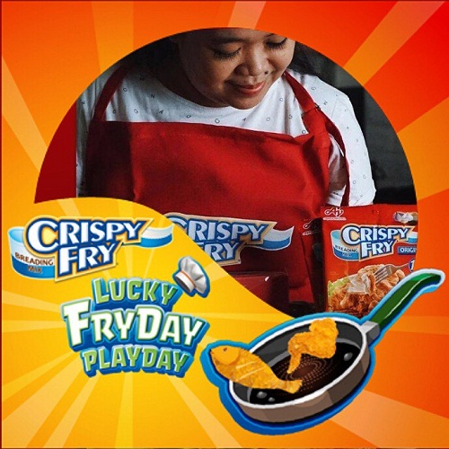 My FB frame as an entry to Crispy Fry Play Day