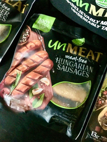  unMeat meat-free hungarian sausages