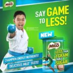 New MILO® With Less Than 1 Gram Table Sugar