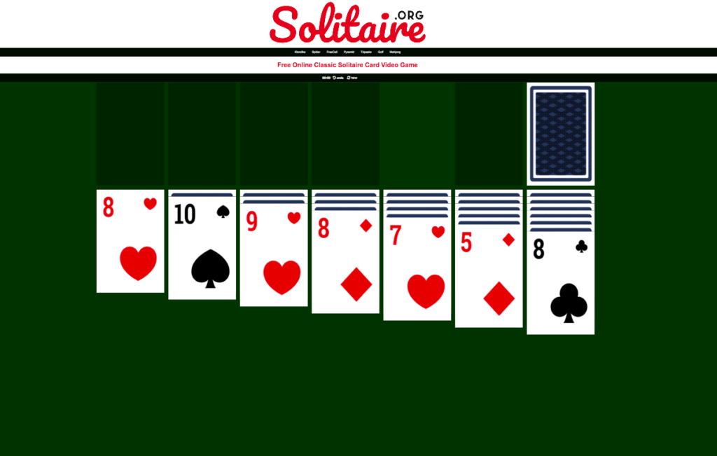 online solitaire