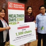 11,000 Chairs For QC Public Schools Will Be Coming From Robinsons Supermarket Green Fund