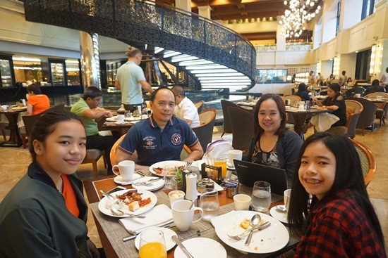Spiral Breakfast Buffet Sofitel Philippine Plaza Hotel