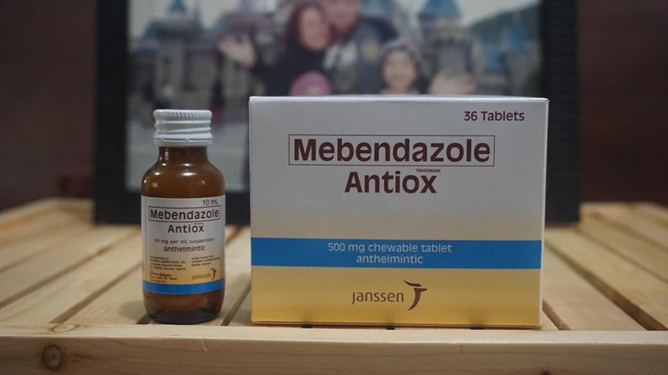 Mebendazole Antiox for deworming