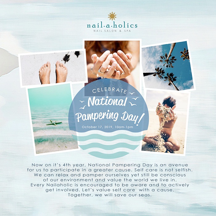 Nailaholics National Pampering Day 2019